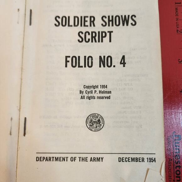 1943 Soldier Shows Guide Volume X WWII US Army Theater Book Infantry Journal - Picture 8 of 13